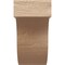 Ekena Millwork 4in. W x 8in. H x 20in. L Del Monte Woodgrain TimberThane Rafter Tail, Primed Tan RFTUR04X08X20DELRCPR - alternate 5